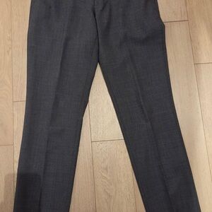 Banana Republic Charcoal Tailored Trousers